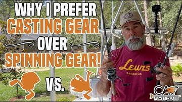 Why I Prefer Casting Gear Over Spinning Gear! | Flats Class YouTube