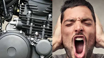 Para que as motos fazem tanto barulho?