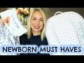 NEWBORN MUST HAVES  |  NEWBORN BABY ESSENTIALS