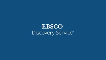 The New EBSCO Discovery Service User Experience (Academic Libraries)