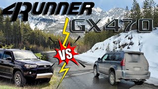 Comparing the Lexus GX470 to my 5th Gen Toyota 4Runner TRD Off Road