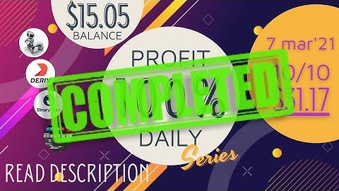 PROFIT 100% DAILY | 7 mar