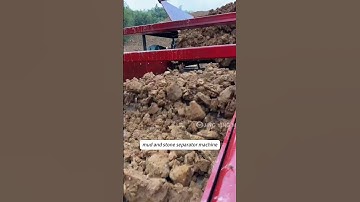 The mud and stone separator machine in sand making line #mud #sand #separator #stone #jycrusher