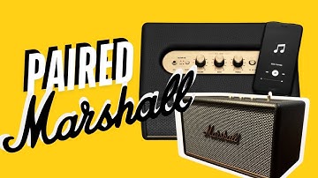 How to Pair Marshall Acton III Bluetooth Speaker EASY (2025)