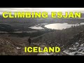 Climbing Esjan Mountain in the Winter Getting as Far as We Can Without Equipment | Iceland 2021