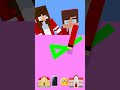 JJ Choise Home Or School 🎮🤓 #minecraft #animation #memes