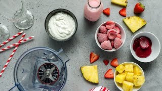 Strawberry Pineapple Smoothie By Art From My Table