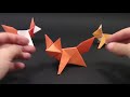 Origami FOX - Yakomoga Origami easy tutorial