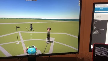 Hovering in Kerbal space with a simple PD-controller