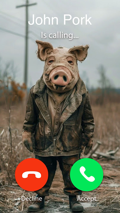 John Pork is Calling in Ohio! 🐷 #shorts #johnpork #johnporkmeme #johnporkiscalling #ohio #inohio