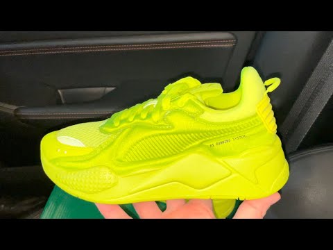 yellow puma shoes