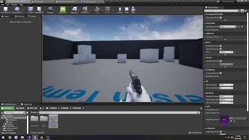 Blender 2.8 FPS animation to UE4 Part 18: "Shooting Animation Montage setup"