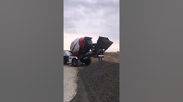 SELF LOADING CONCRETE MIXER TRUCK WITH LUZUN