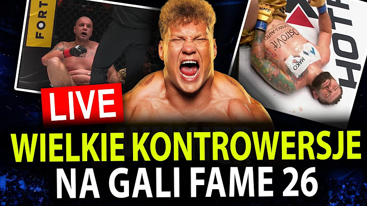 WIELKIE KONTROWERSJE NA FAME 26 | DON DIEGO OSZUKANY? | PROGRAM LIVE | KACPERMI & TUSZYŃSKI