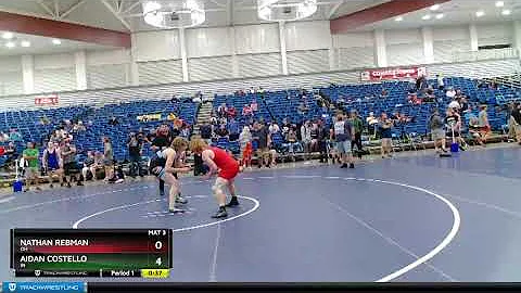 16U Boys 152 Nathan Rebman OH Vs Aidan Costello IN