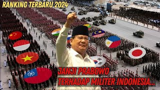 Indonesia Naik Peringkat 🇮🇩 TOP 10 : Militer Terkuat  di Asia Tahun 2024 | PERINGKAT TERBARU