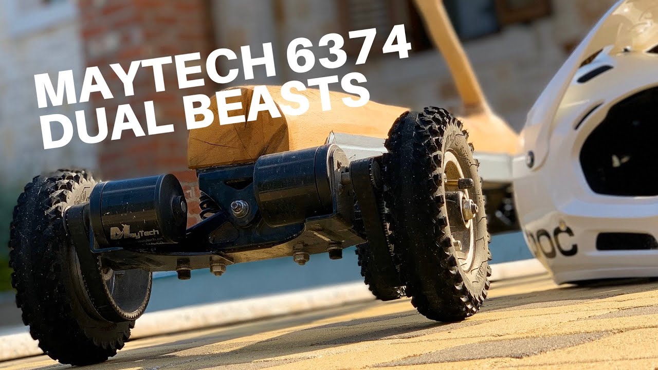 TheDrva || Krk off-road || MAYTECH 6374 ARE BEASTS!!! ESK8 LOGBOARDING
