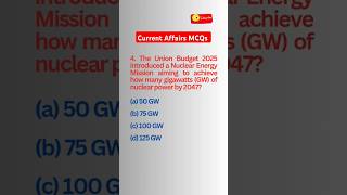 Current Affairs on Union Budget 2025 | Budget 2025 Important Questions | #currentaffairs