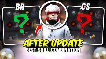 NEW CHARACTER BEST SKILL COMBINATION🔥 | BEST SKILL COMBINATION AFTER 0B51 UPDATE💥 #freefire #viral 