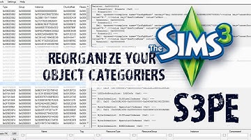 ☼♡The Sims 3- Tutorial Series- S3PE and reorganizing objects- (#1)♡☼