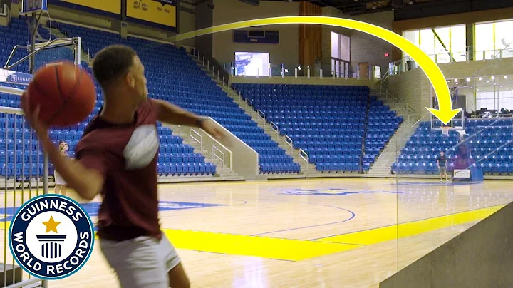Longest Ever Basketball Shot! - Guinness World Rec...