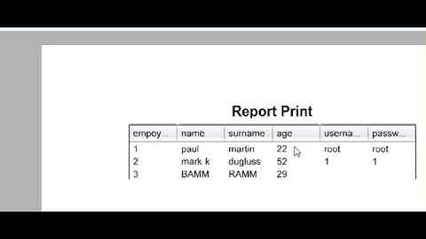 Java prog#26.How to print JTable in Java netbeans