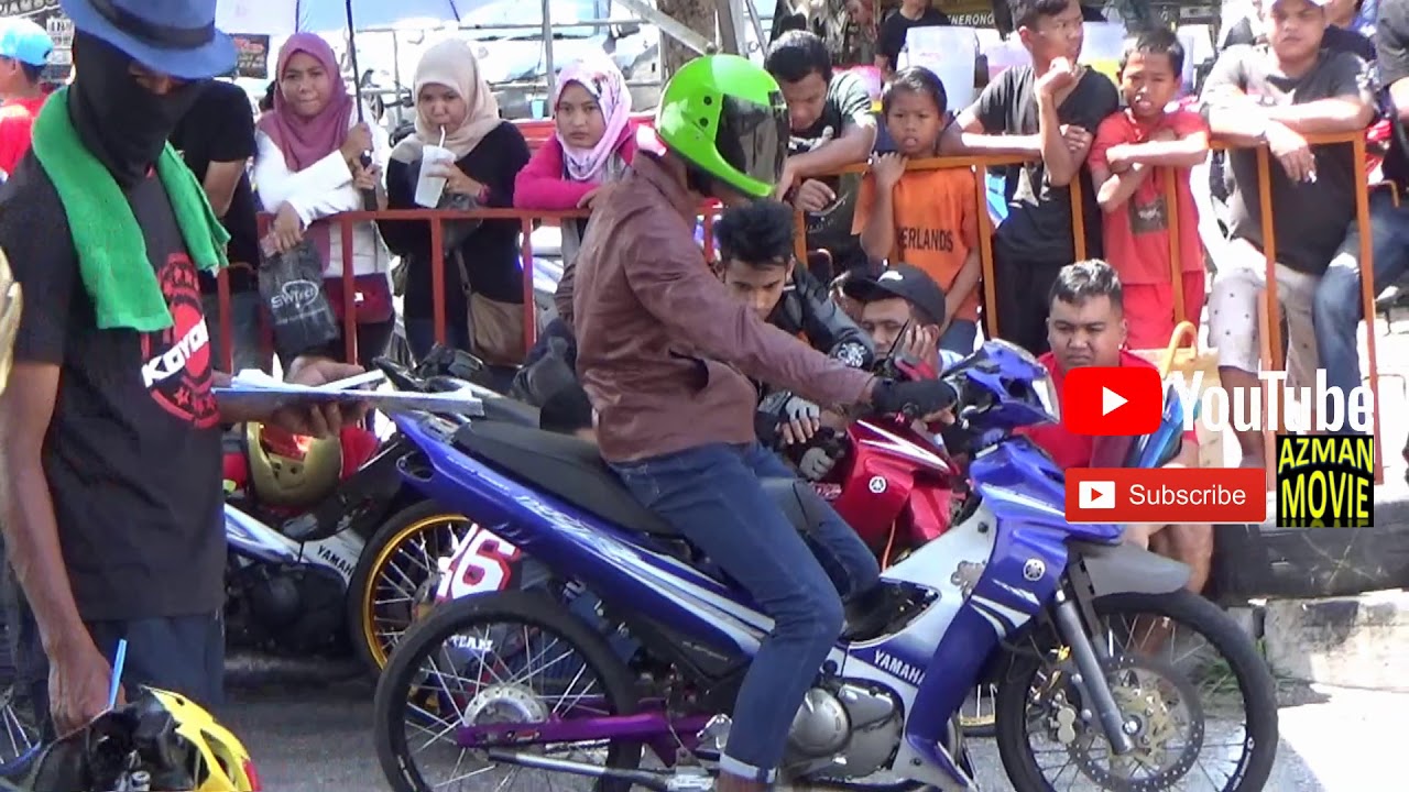 PART 1/18 125cc Sprint Test Drag Racing Kubang Menerong Mac 2018