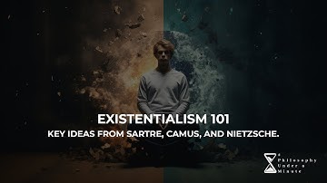 Existentialism 101 – Key ideas from Sartre, Camus, and Nietzsche.