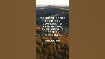 Triumph over Adversity