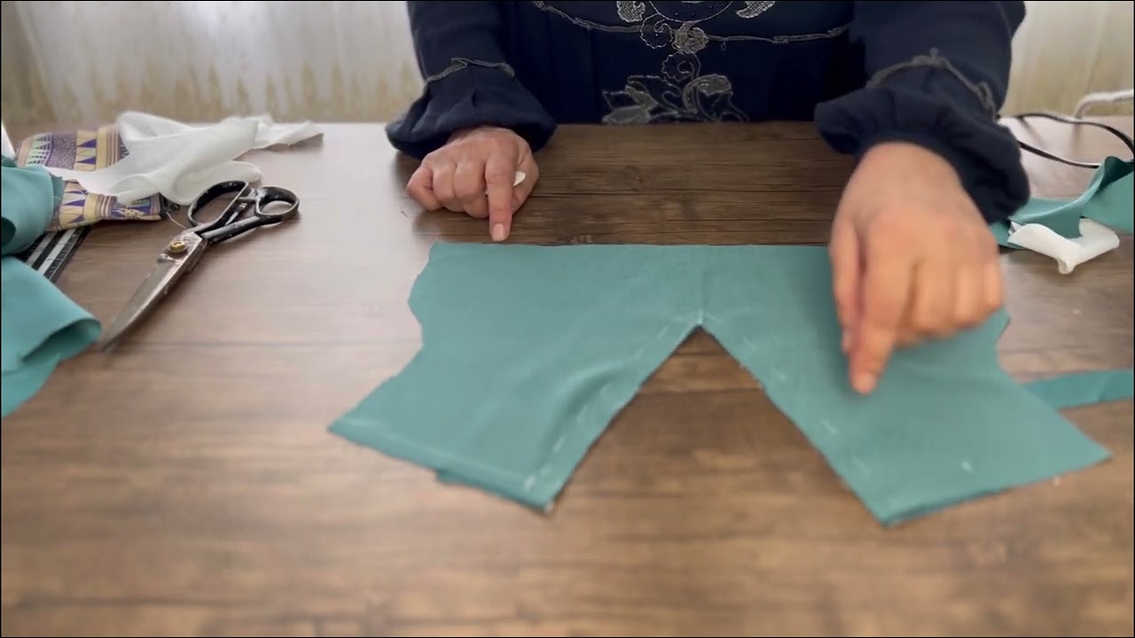 Üçkünc ve dördkünc yaxanın hazırlanması