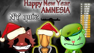 Новогоднее поздравление + игра ★ HAPPY TREE FRIENDS AMNESIA