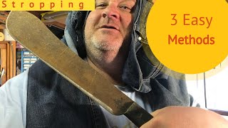 How to: 3 Different Ways to Strop your way to super sharp knives