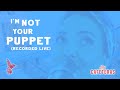 Las cafeteras  im not your puppet official music