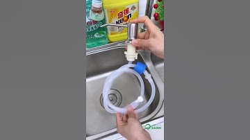 Vòi bơm hút nước rửa bát gắn bồn - Tiện Ích Xanh