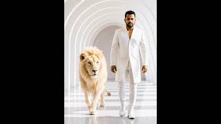 dhurandar with the lion king #life #lifestyle #trending #shorts #love #pune #india #animals