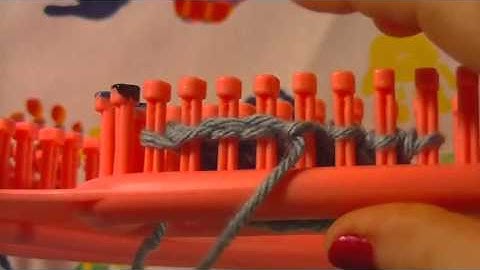 Super Stretchy Cast Bind Off Tutorial using S Loom