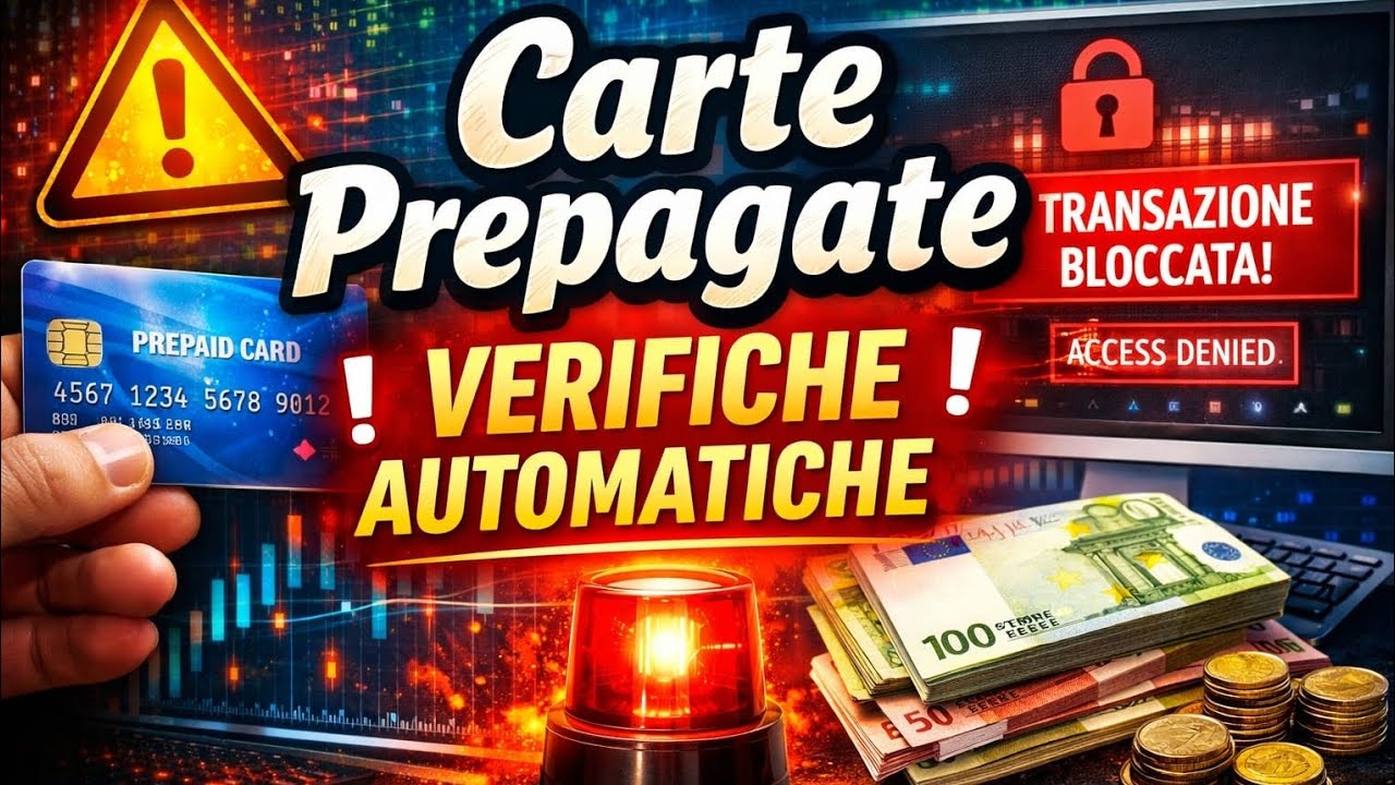 Carte prepagate, quando scattano le verifiche automatiche.