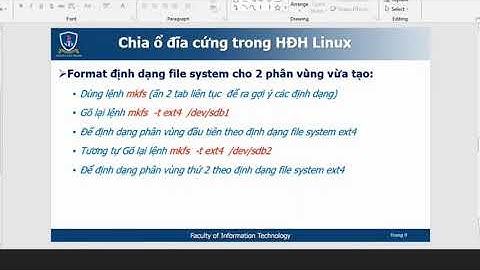 Lab 7 - Quản lý phân vùng ổ đĩa cứng trên Ubuntu