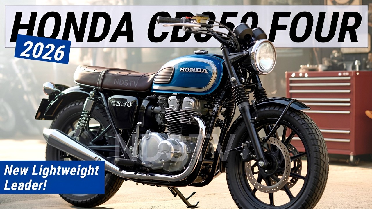2026 Honda CB350 Four: New Lightweight Leader! - YouTube