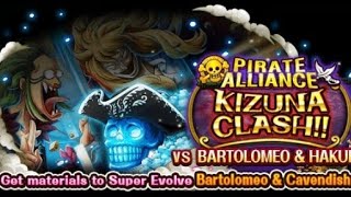 [LVL 31+] Kizuna Clash VS Bartolomeo And Cavendish [Read Description]