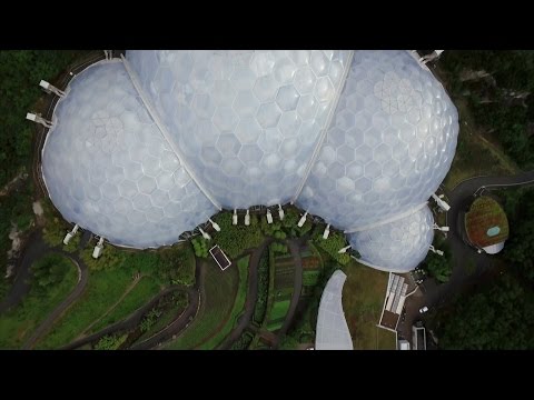 The Eden Project Houses Multiple Ecosystems In These Incredible Geodesic Domes Instructional Video