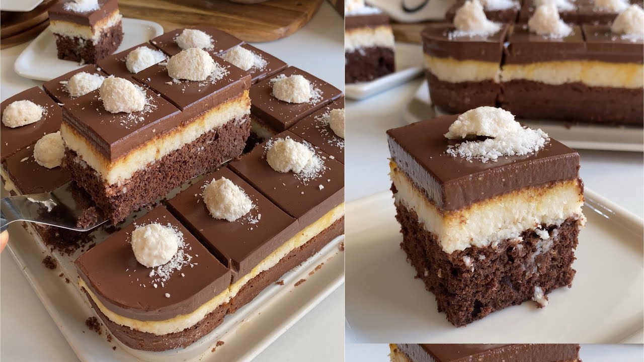 اعمليها بالبيت وابهري ضيوفك 👌😎بأطيب  طريقة واكبر كمية بدون كريمة 🥥