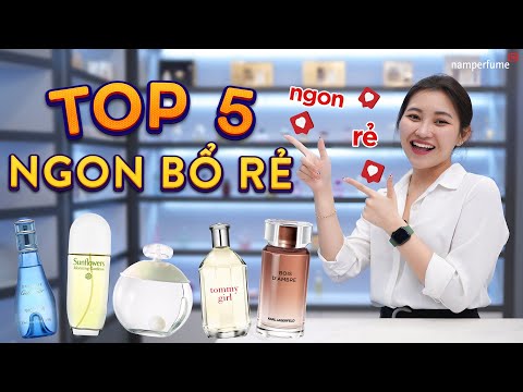 Video Top 5 nước hoa nữ GIÁ MẦM NON | namperfume TV - youtube
