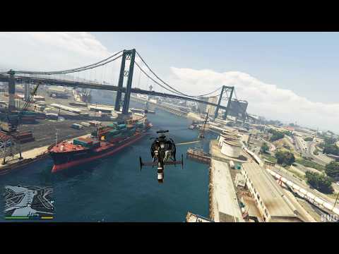 Grand Theft Auto 5 Enhanced - Maibatsu Frogger - Gameplay (PC UHD) [4K60FPS]