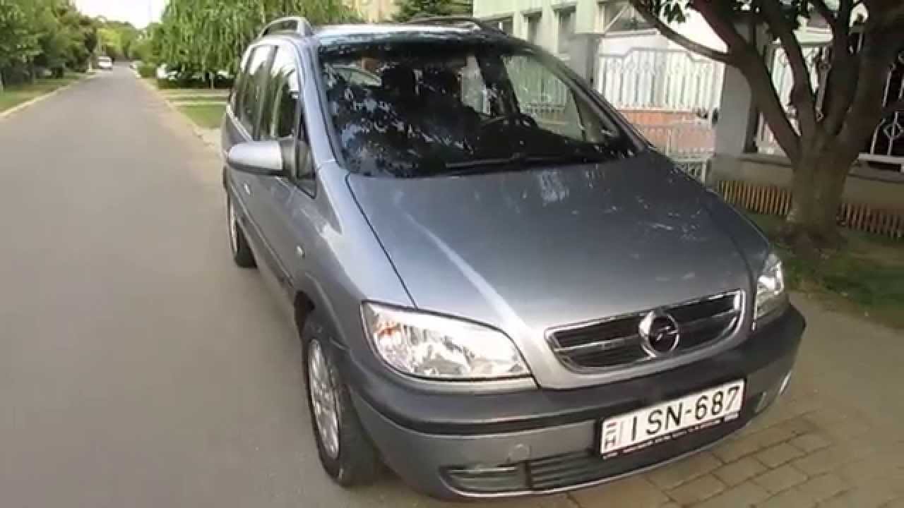 Opel Zafira 1 8 16v 03 Elado Youtube