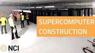 Construction of the NCI supercomputer - timelapse video