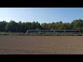 Transfer of the POLREGIO train from Opole - Racibórz - 4K - UHD