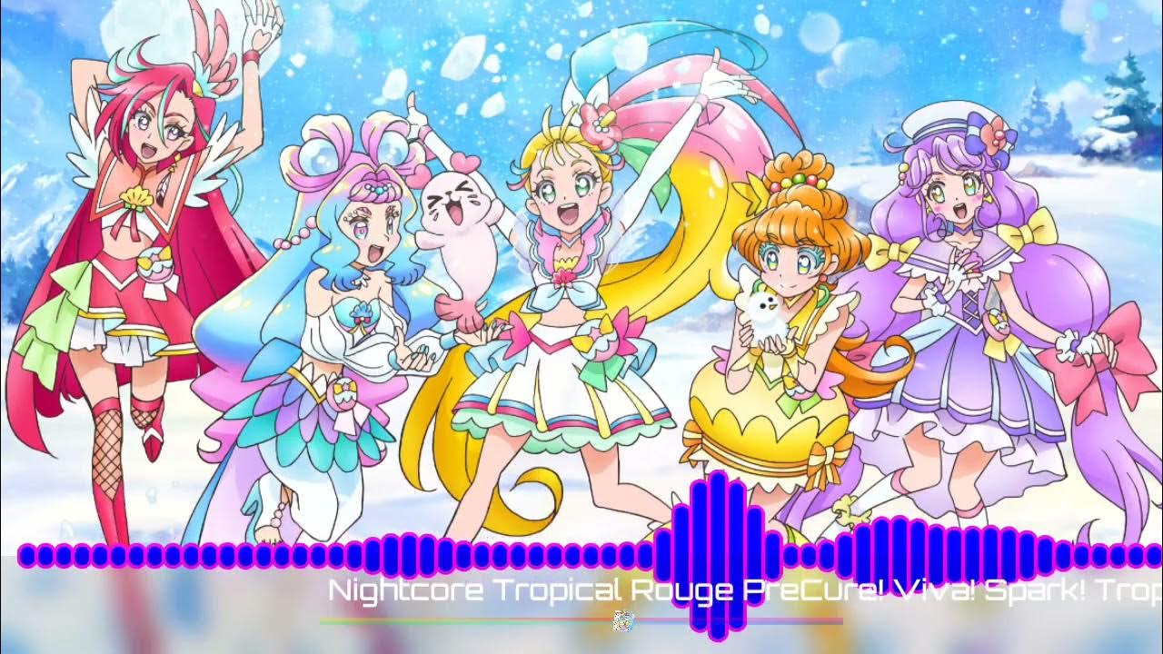 Stream Viva! Spark! Tropical Rouge! Precure ~Tropical Club Ver~ by  ❤🎸🎻Nakime The Biwa Player 2023-2024 UTTP🎸🎻❤