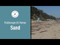 Foldscope at Home: Sand