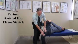 Partner Assisted Hip Flexors Stretch